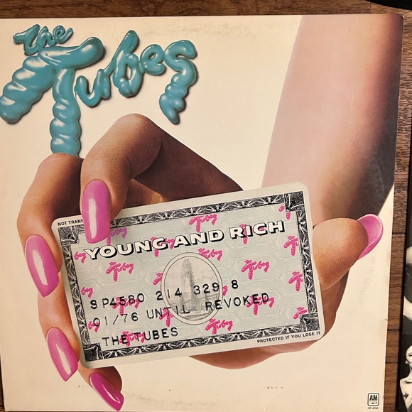 The Tubes~”Young And Rich" Original VINYL LP from 1976 (A&M SP-4580) - Picture 1 of 14